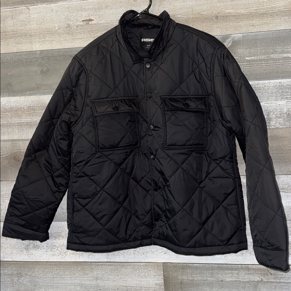 Tilly’s RSQ Dark Gray Puffer Jacket - NWOT